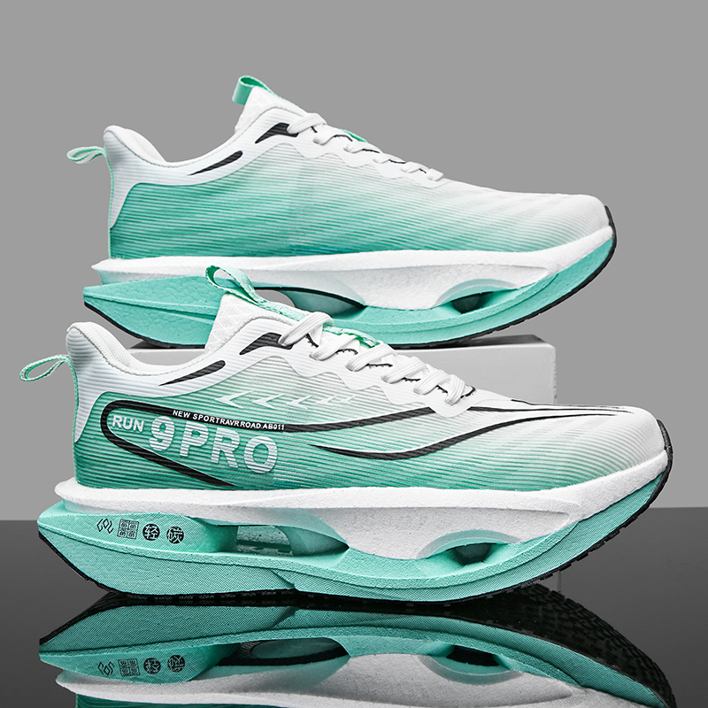 Breathable Mesh Athletic Shoes - Heren hardloopschoenen met carbonplaat, marathon, speciale