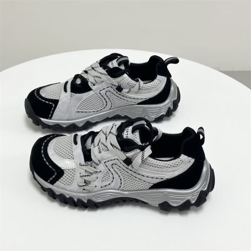 Women'S Shoes - 2026 Dames Retro Hiking Sneakers, Mesh